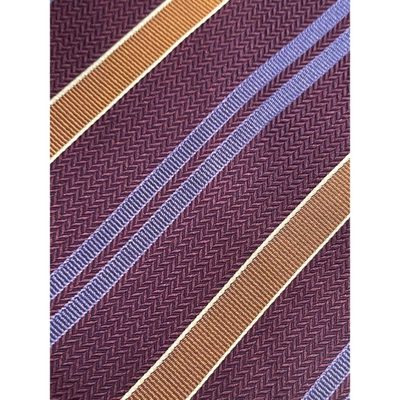 J.P Tilford Hand Made 100% Silk Men’s Neck Tie Made In Italy - Picture 9 of 9